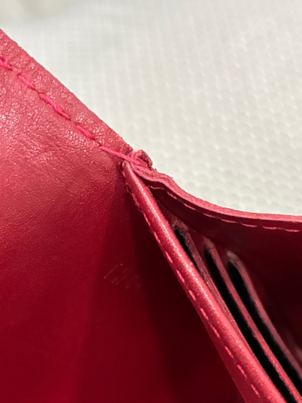 Authentic Louis Vernis Sarah Wallet Rose Indien- used - Picture 15 of 15